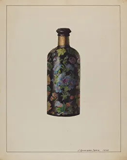 Decorated Bottle, 1937. Creator: J. Howard Iams