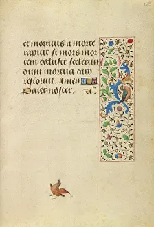 Burgundian Prints: Decorated Text Page; Prayer Book of Charles the Bold