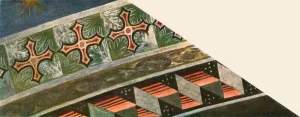 Hellmut Theodor Prints: Decoration in the Basilica of Saint Francis, Assisi, Italy, (1928). Creator: Unknown