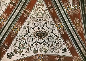 Decoration in the Church of Saint-Martin, Lutry, Vaud, Switzerland, (1928). Creator: Unknown