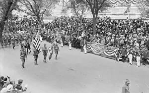 Us Flag Prints: Decoration Day, 1917. Creator: Bain News Service