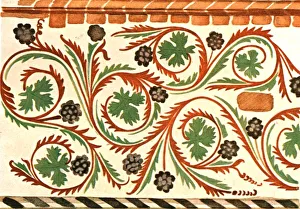 Decoration in Doberan Minster, Bad Doberan, Mecklenburg, Germany, (1928). Creator: Unknown Decoration in Doberan Minster, Bad Doberan, Mecklenburg, Germany, (1928). Creator: Unknown