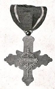 Courage Prints: Decorations de Guerre; La croix de guerre americaine