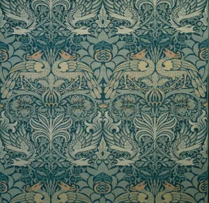 Decorative fabric, 1876-1890. Creator: Morris, William, Morris Tapestry Works (1834-1896)