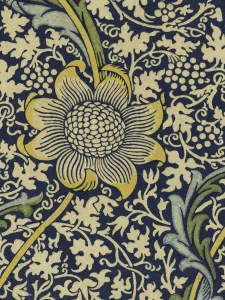 Japonaiserie Prints: Decorative fabric, 1876. Creator: Morris, William, Morris Tapestry Works (1834-1896)