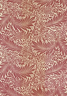 Decorative Fabric Gallery: Decorative fabric, 1884. Creator: Morris, William, Morris Tapestry Works (1834-1896)