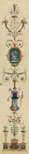 Decorative Panel, 1790s. Creator: Pierre Rousseau (French, 1751-1829)