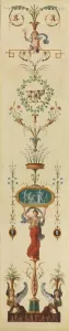 Decorative Panel, 1790s. Creator: Pierre Rousseau (French, 1751-1829)