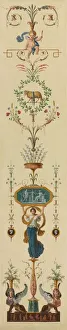 Decorative Panel, 1790s. Creator: Pierre Rousseau (French, 1751-1829)