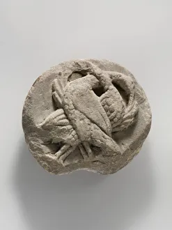 Decorative Roundel, Italian, 12th-13th century. Creator: Unknown