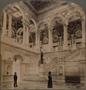 Entrance Hall Prints: Decorative splendors of the Entrance Hall of the great Congressional Library