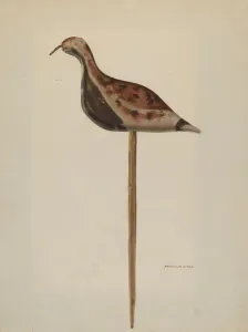 Decoy Prints: Decoy, c. 1940. Creator: Franklyn Syres