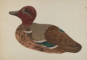 Decoy Duck, c. 1938. Creator: Rose Campbell-Gerke
