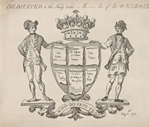 Corruption Prints: Dedicated to the Newly Created E-l of L-nsd-le, May 11, 1784. May 11, 1784