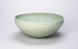 Turquoise Collection: Deep Bowl, Korea, Goryeo dynasty (918-1392), 12th century. Creator: Unknown
