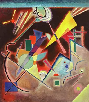 Colourfulness Prints: Deep brown (Tiefes Braun), 1924. Creator: Kandinsky, Wassily Vasilyevich (1866-1944)