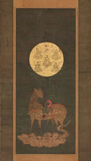 Cella Gallery: Deer Mandala of Kasuga Shrine, late 14th century. Creator: Unknown