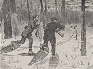 Images Dated 10th November 2020: Deer-Stalking in the Adirondacks in Winter (Every Saturday, Vol. II, New Serie