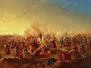 Mid Of The 19th Cen Prints: The Defeat at Caracal on 28 May 1854