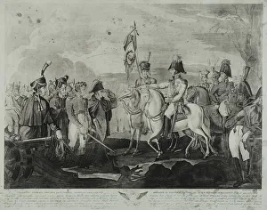 The Defeat of Marshal Victor near Borisov in November 1812, 1814. Artist: Cardelli, Salvatore (active 1800s) The Defeat of Marshal Victor near Borisov in November 1812, 1814. Artist: Cardelli, Salvatore (active 1800s)
