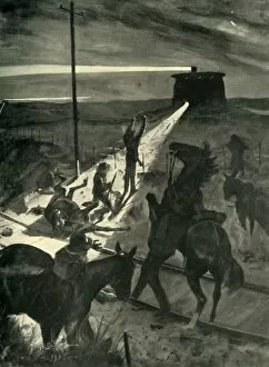 Defeat of a Night Attempt to Cross the Railway, 1902. Creator: Allan Stewart