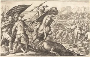 Defeat Collection: The Defeat of the Turkish Cavalry, c. 1614. Creator: Jacques Callot
