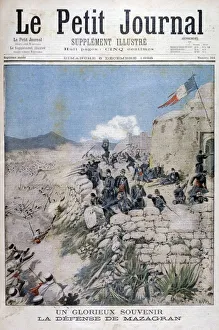 Legionnaire Prints: The defence of Mazagran, Algeria, 1896. Artist: Henri Meyer