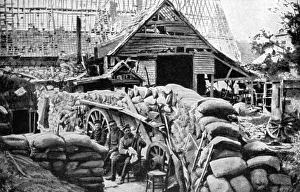 Carency Gallery: The defences of Carency, France, 1915
