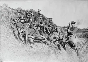 Defenders of Tsing Tau, 1914. Creator: Bain News Service
