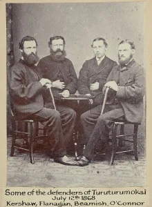 Settlers Prints: Some of the defenders of Turuturumokai