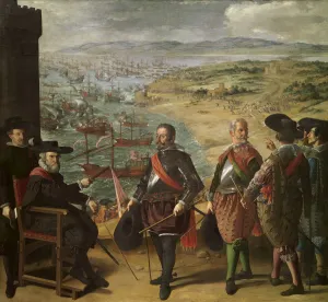 Armada Gallery: The Defense of Cadiz against the English, 1625, 1634-1635. Artist: Zurbaran, Francisco