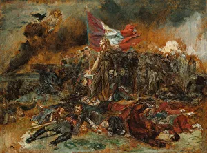 Battle Of Paris Prints: The Defense of Paris, 1870 / 71. Creator: Jean Louis Ernest Meissonier