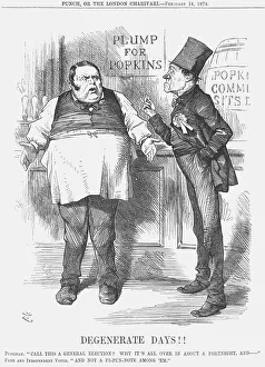 Degenerate Days!!, 1874. Artist: Joseph Swain