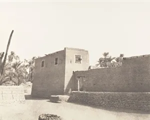 Crossroads Prints: Deir, Carrefour et Habitation Particuliere, 1851-52, printed 1853-54