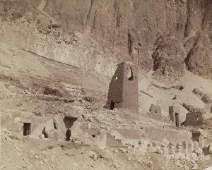 Thebes As Said Egypt Prints: Deir el Bahri, Mortuary Temple of Queen Hatshepsut