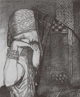 Duncan Prints: Deirdre of the Sorrows (From: Voices from the Hills). Artist: Duncan, John (1866-1945)