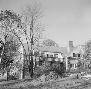 DeLamar, Alice, Miss, residence, between 1927 and 1942. Creator: Arnold Genthe