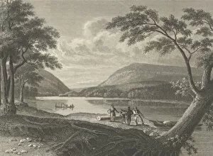 Durand Collection: Delaware Water Gap, 1830. Creator: Asher Brown Durand