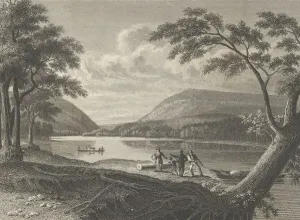 Pennsylvania Prints: Delaware Water Gap, 1830. Creator: Asher Brown Durand