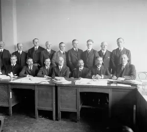 Haiti Prints: Delegates from Haiti, 1920. Creator: Harris & Ewing