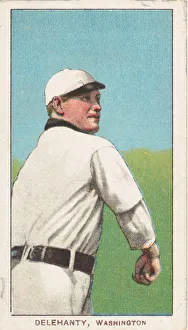 Delehanty, Washington, American League, from the White Border series (T206) for the Ame Delehanty, Washington, American League, from the White Border series (T206) for the Ame