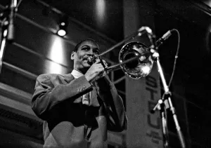 Delfeayo Marsalis, Jazz Cafe, Camden, London, October 1992. Artist: Brian O Connor