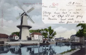Zuid Holland Prints: Delft, Holland, 1904
