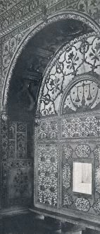 Plate Ltd Gallery: Delhi. The Scales of Justice (Carved Marble Screen through which petitions were received