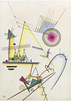 Delicate soul, 1925. Artist: Kandinsky, Wassily Vasilyevich (1866-1944)