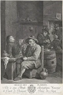 Etching And Engraving Prints: Délices des Flamans (Flemish delights), 1748-1807. Creator: Louis-Simon Lempereur