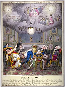 Matthew Wood Collection: Delicious Dreams! Castles in the air! Glorious prospects!, 1821