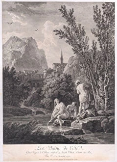 Three People Gallery: The Delights of Summer, 1772. Creator: Pietro Antonio Martini