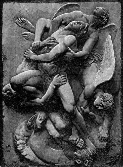 Hymn Book Prints: Deliver us from Evil, from the Lyra Germanica