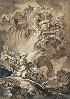 Magna Mater Prints: The Deliverance of Cybele, an Allegory of the Seasons, n. d